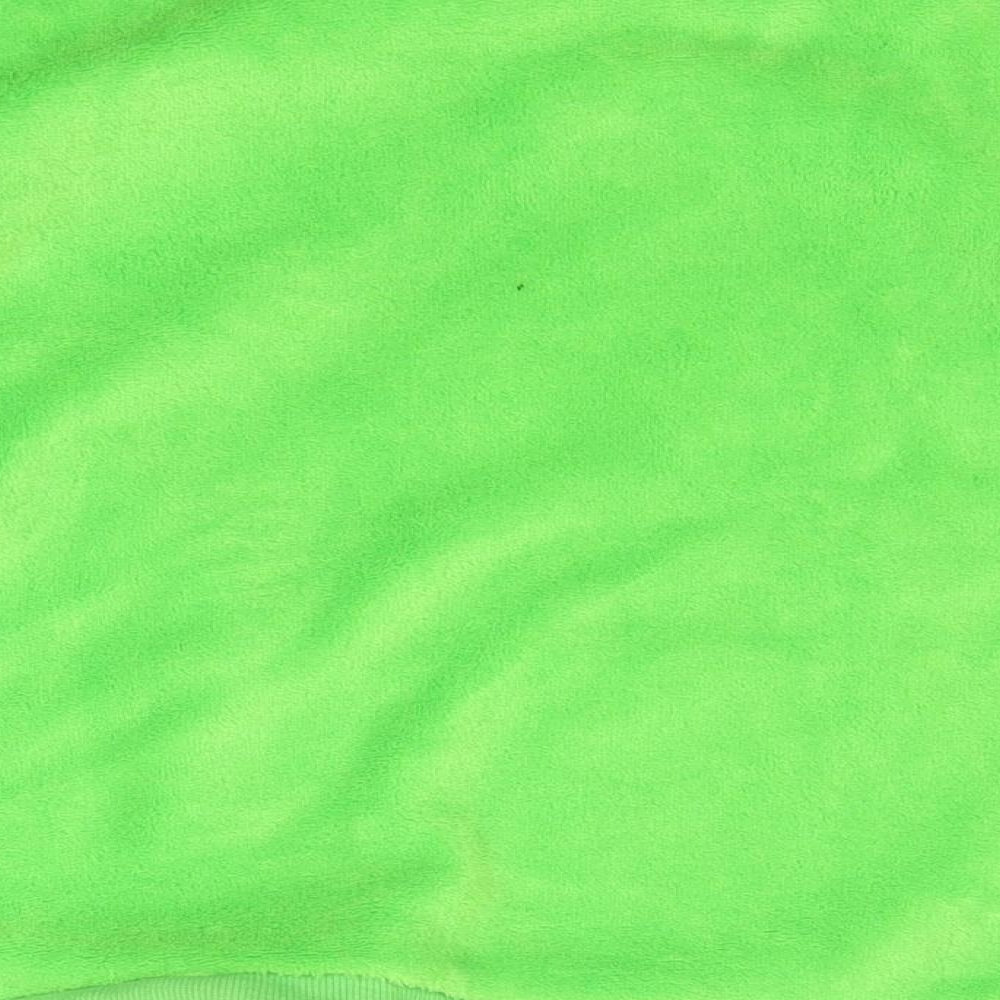 F&F Boys Green Round Neck  Polyester Pullover Jumper Size 8-9 Years   - Minecraft