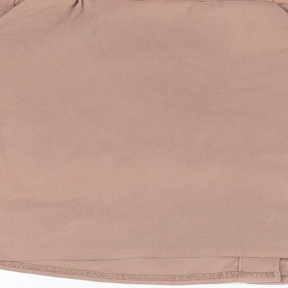 Womens UK Size 10 Lola May Brown Basic Blouse