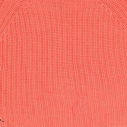 George Womens Orange Round Neck  Cotton Pullover Jumper Size 8