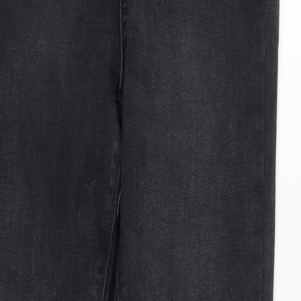 Primark Womens Grey  Cotton Skinny Jeans Size 10 L30 in Regular