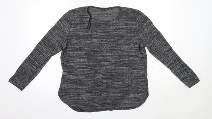 Womens UK Size 14 New Look Grey Pullover Jumper