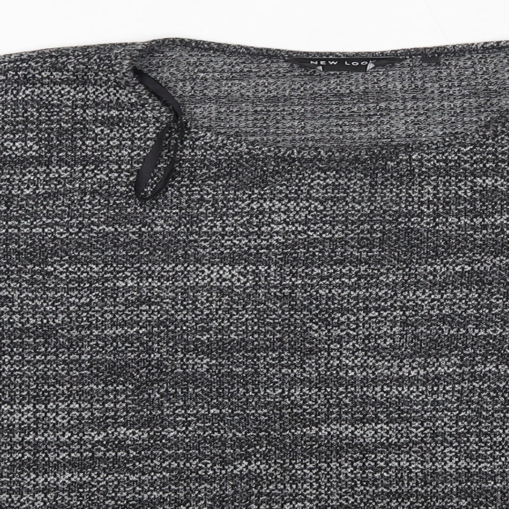 Womens UK Size 14 New Look Grey Pullover Jumper