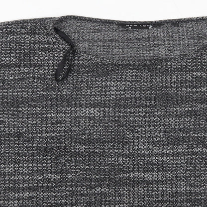 Womens UK Size 14 New Look Grey Pullover Jumper