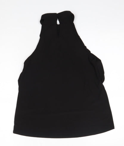 Womens UK Size 8 New Look Black Basic Blouse