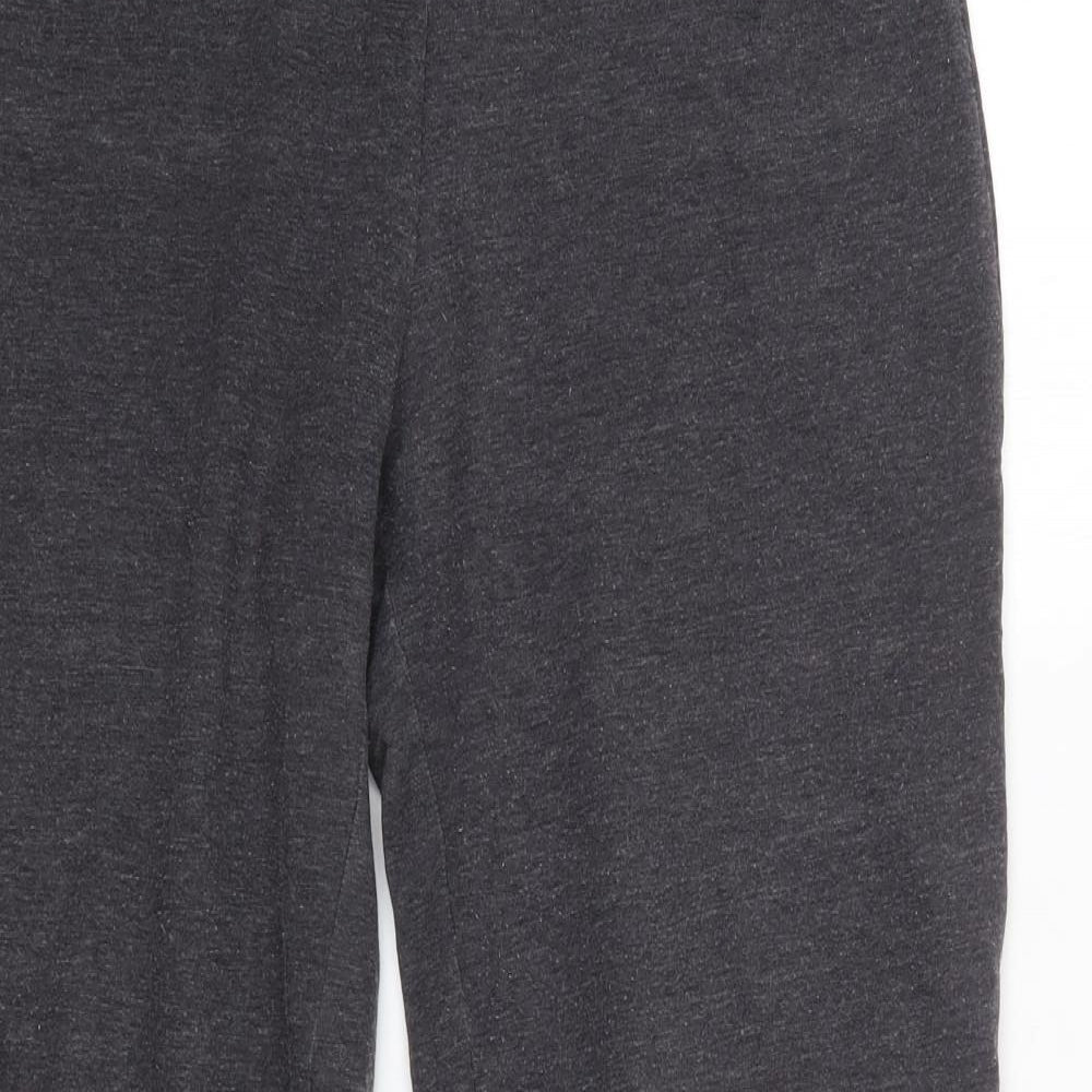 Womens UK Size 10 M&S Regular Fit Dress Pants Grey Trousers