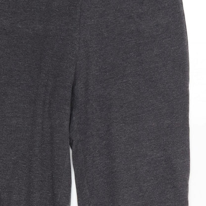 Womens UK Size 10 M&S Regular Fit Dress Pants Grey Trousers