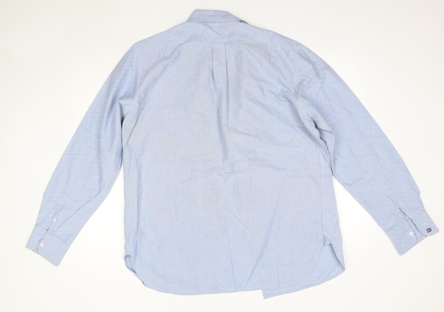 Mens UK Size L Jack Doyle Blue  Button-Up Long Sleeve Casual Shirt