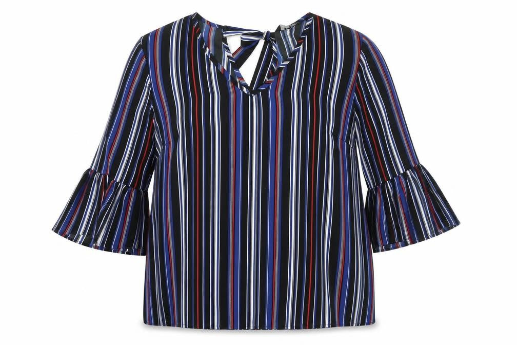 Womens UK Size 16 Matalan Multicoloured Basic Blouse