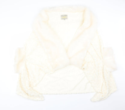 Womens UK Size M PARISIAN Beige Cardigan Jumper