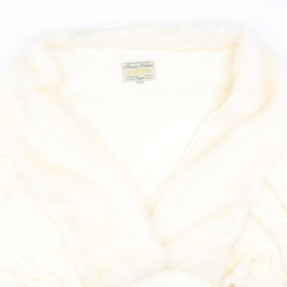 Womens UK Size M PARISIAN Beige Cardigan Jumper