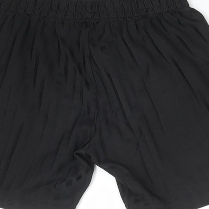 F&F Boys Black Striped Polyester Sweat Shorts Size 7-8 Years  Regular  - SCHOOL
