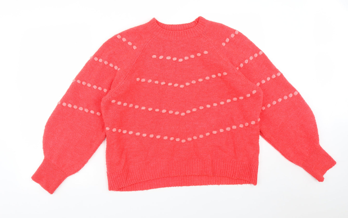 Womens UK Size 14 NEXT Pink Pullover Sweatshirt