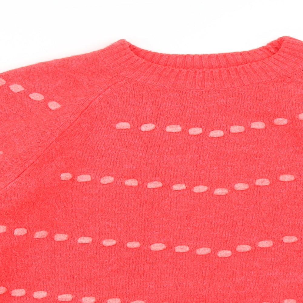 Womens UK Size 14 NEXT Pink Pullover Sweatshirt