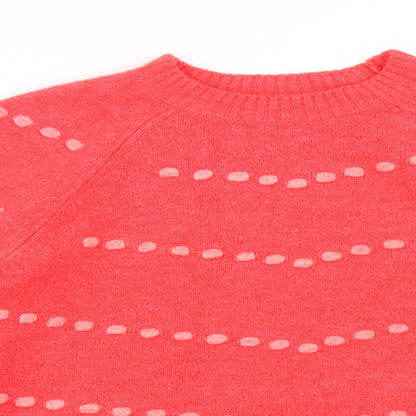 Womens UK Size 14 NEXT Pink Pullover Sweatshirt
