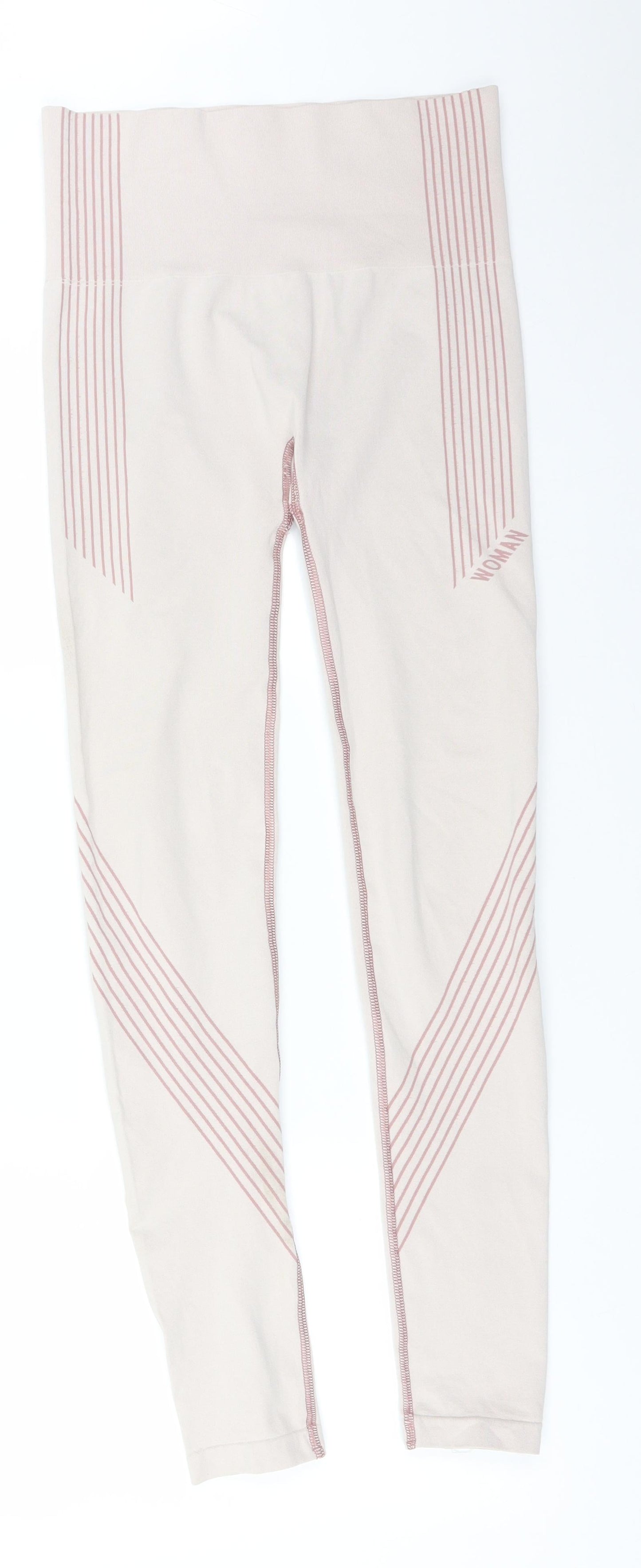 Womens UK Size M Boohoo   Pink Leggings