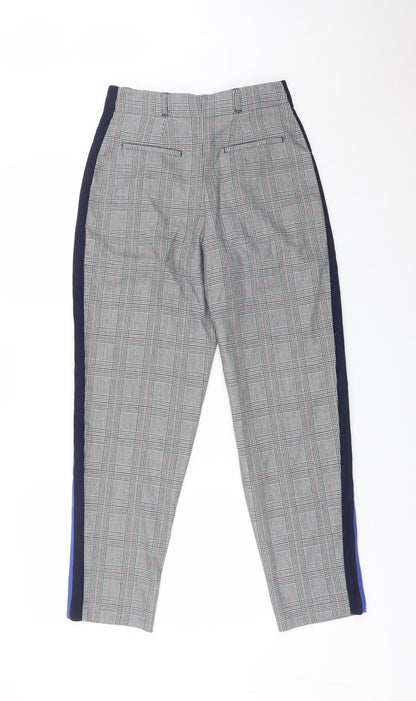 Womens UK Size 6 Topshop Regular Fit Dress Pants Multicoloured Trousers