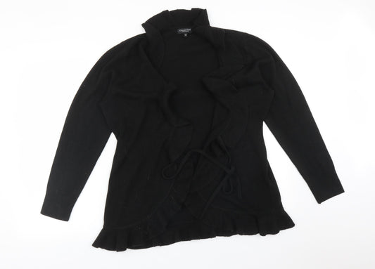Womens UK Size 18 Debenhams Black Cardigan Jumper