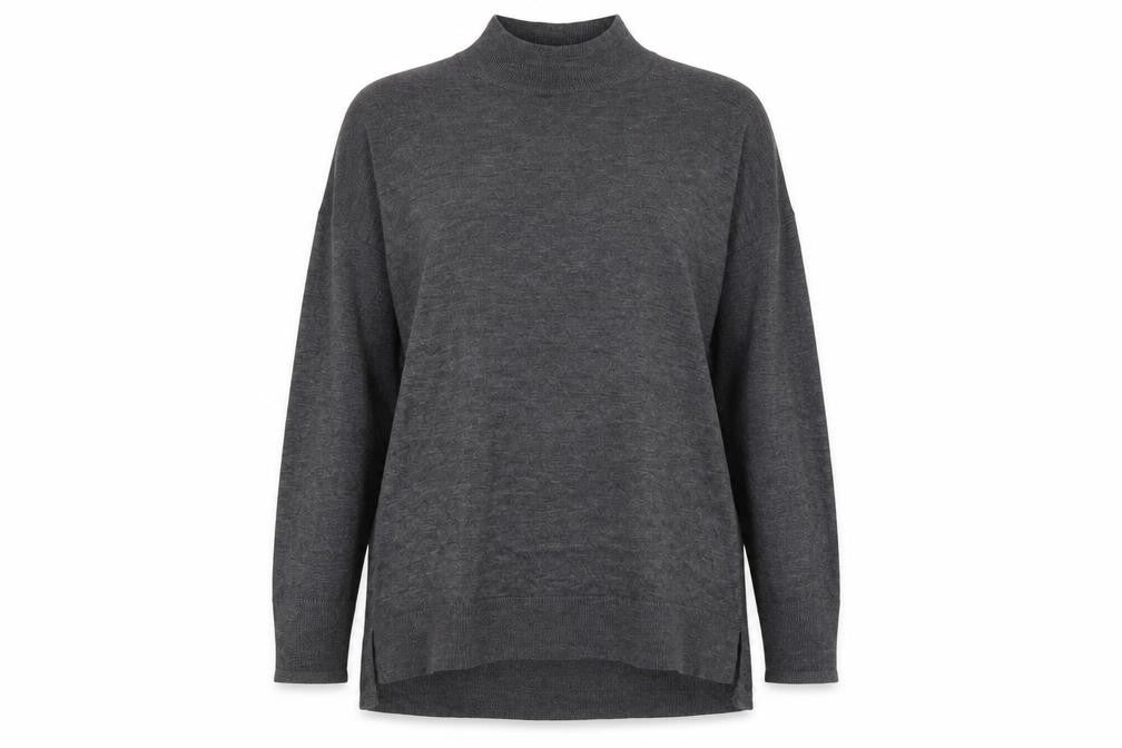 Womens UK Size 14 Dorothy Perkins Grey Pullover Jumper