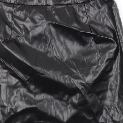 SheIn Womens Black  Polyester Maxi Skirt Size S