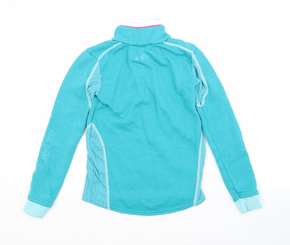 DECATHLON Girls Blue   Pullover Sweatshirt Size 6 Years