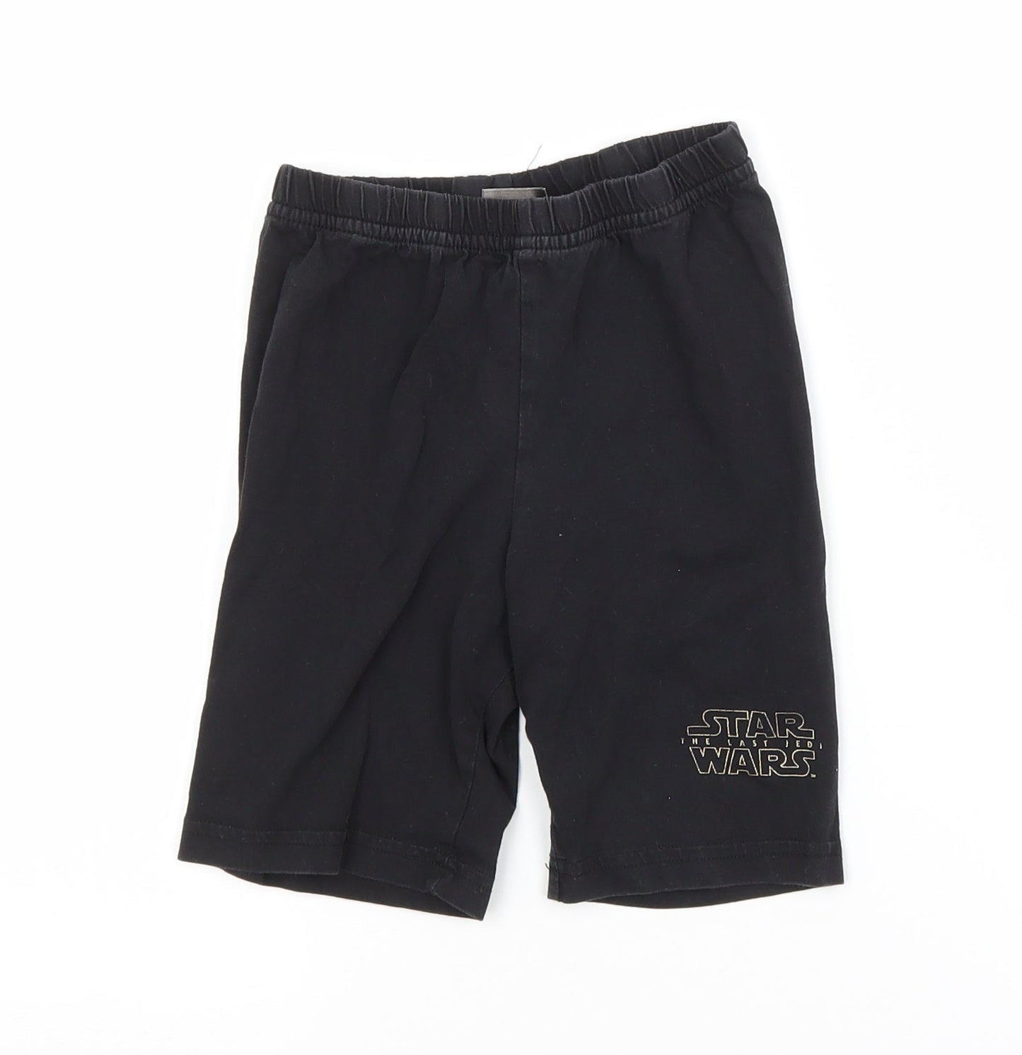 NEXT Boys Black  Cotton Sweat Shorts Size 3-4 Years  Regular  - STAR WARS