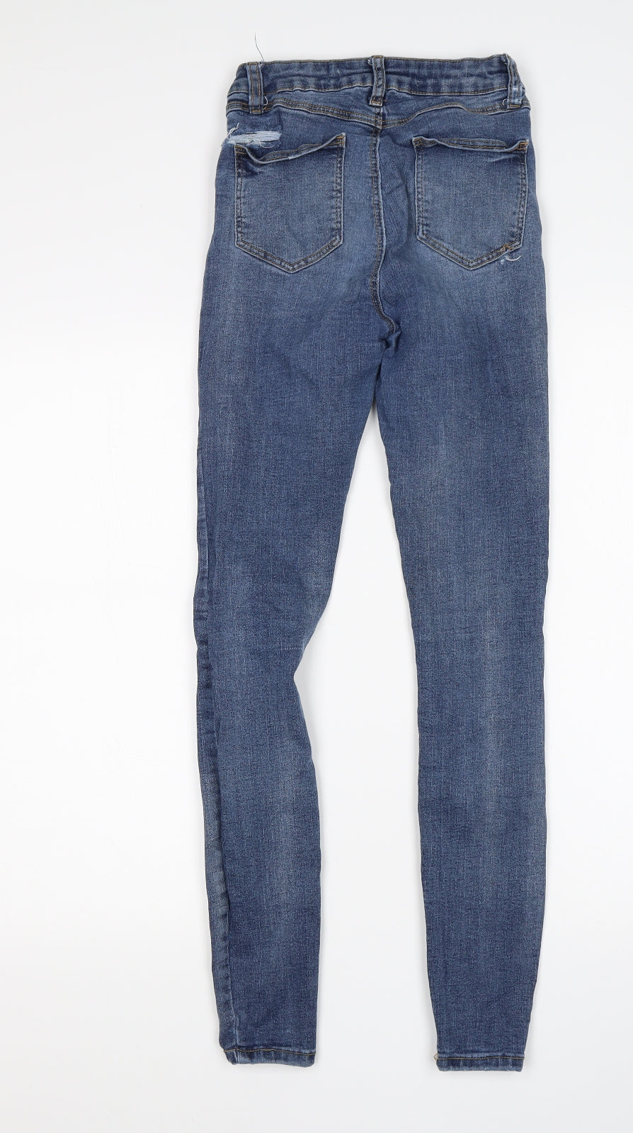 Denim Co Womens Blue  Cotton Skinny Jeans Size 6 L29 in Regular