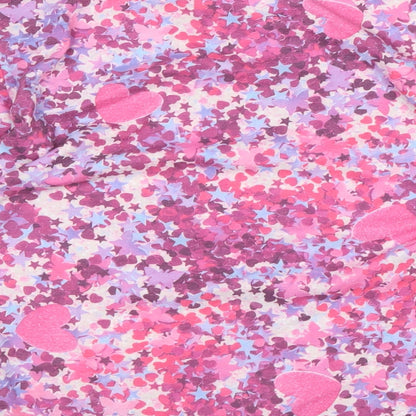 F&F Womens Multicoloured Floral Polyester Top Pyjama Top Size 8