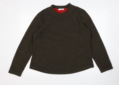 George Womens Green  Polyester Pullover Sweatshirt Size 16