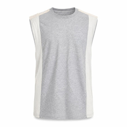 BoohooMAN Mens Multicoloured  Cotton Basic Tank Size L Round Neck