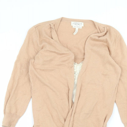 Womens UK Size 6 NEXT Pink Cardigan Jumper