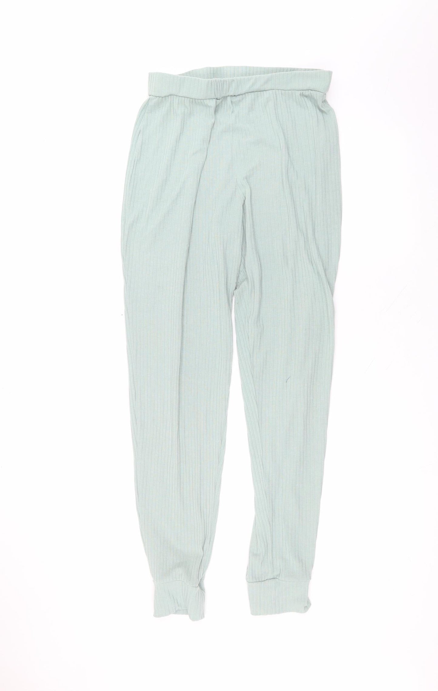 Womens UK Size L New Look Regular Fit  Green Trousers
