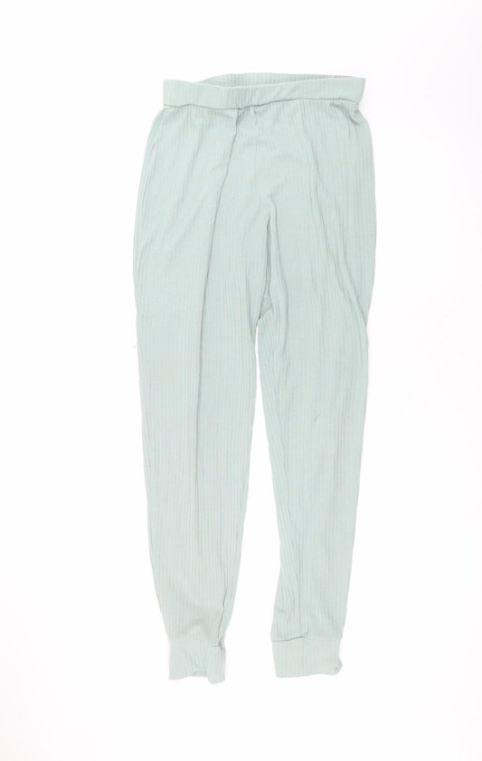 Womens UK Size L New Look Regular Fit  Green Trousers