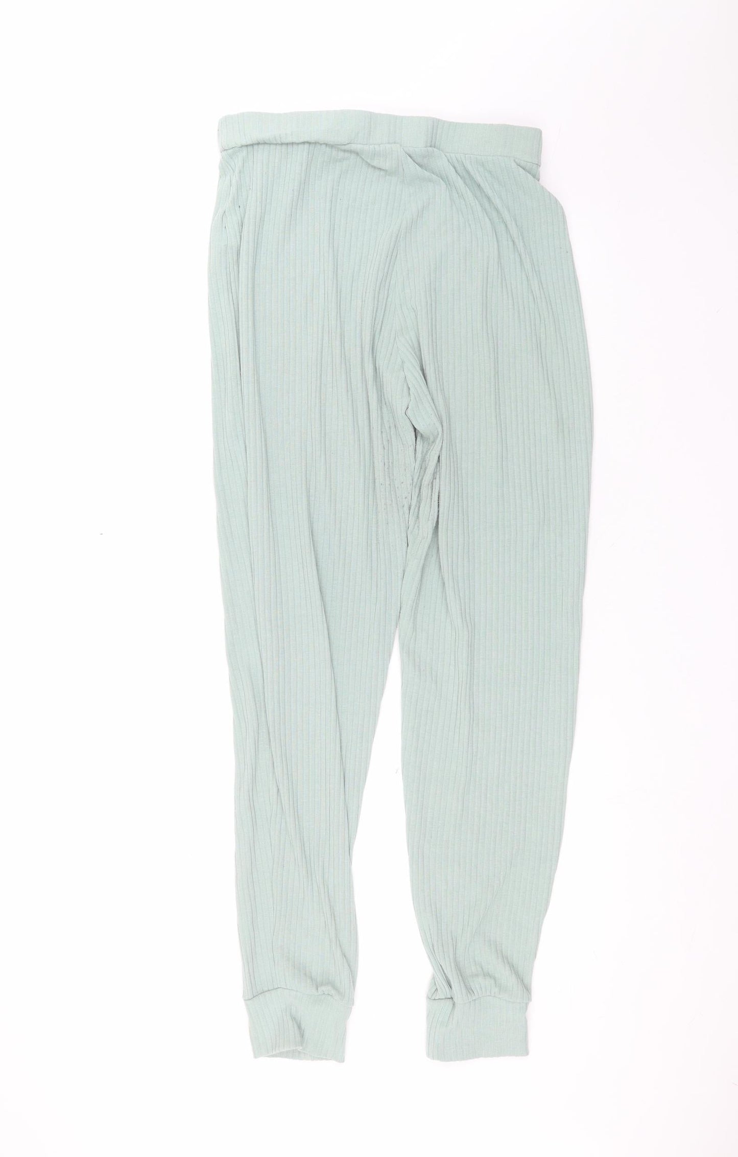 Womens UK Size L New Look Regular Fit  Green Trousers