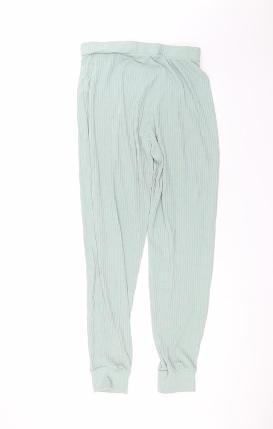 Womens UK Size L New Look Regular Fit  Green Trousers
