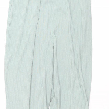 Womens UK Size L New Look Regular Fit  Green Trousers