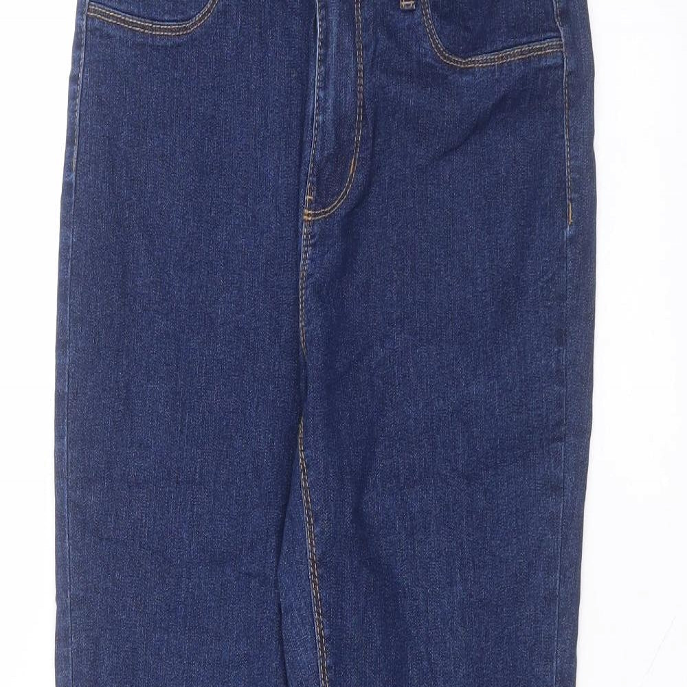 365 Denim Womens Blue  Cotton Skinny Jeans Size 10 L26 in Regular