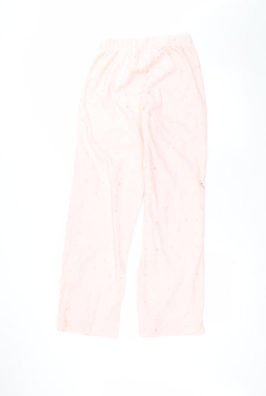 F&F Womens Pink  Polyester Trousers  Size 6 L27 in Regular