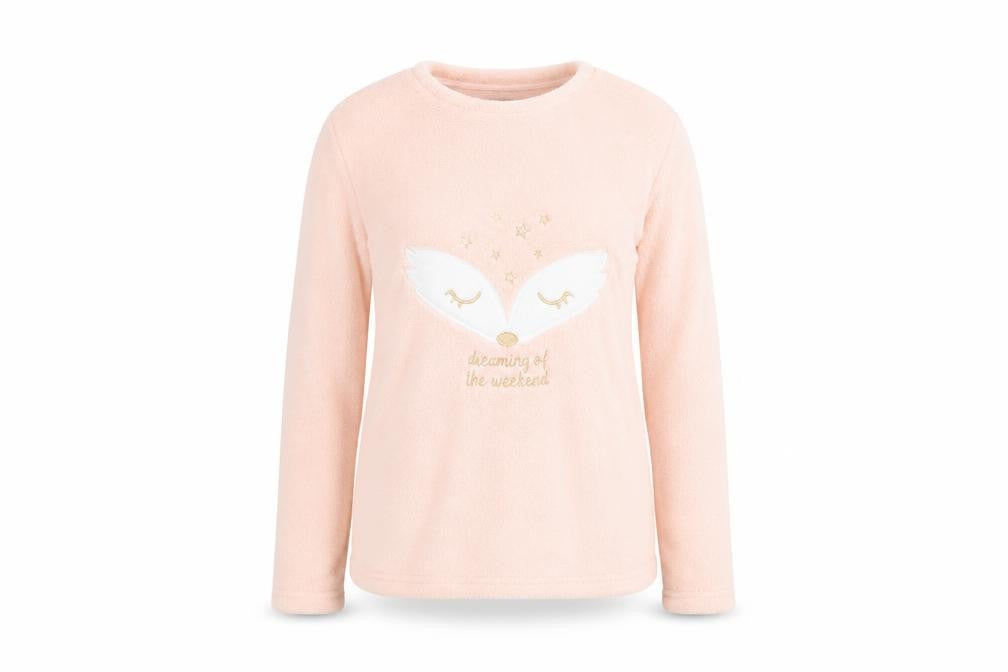 Womens UK Size 6 F&F Pink Pullover Jumper