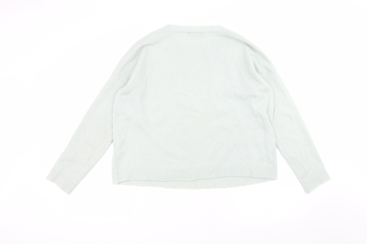 Womens UK Size 12 New Look Green Pullover Jumper