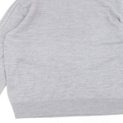 Womens UK Size 12 Matalan Grey Pullover Jumper