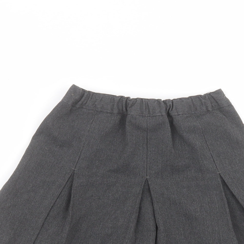 Primark Girls Black  Polyester A-Line Skirt Size 3-4 Years  Regular