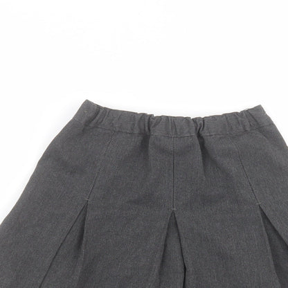 Primark Girls Black  Polyester A-Line Skirt Size 3-4 Years  Regular