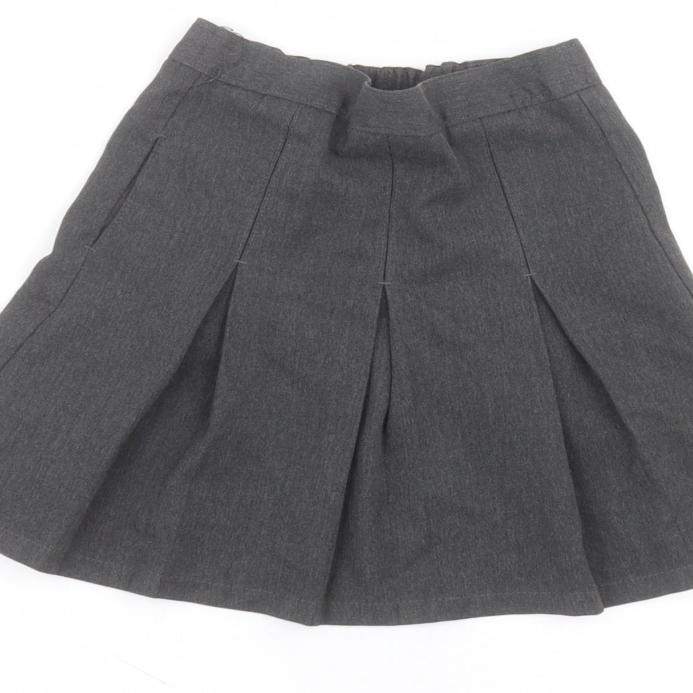 Primark Girls Black  Polyester A-Line Skirt Size 3-4 Years  Regular