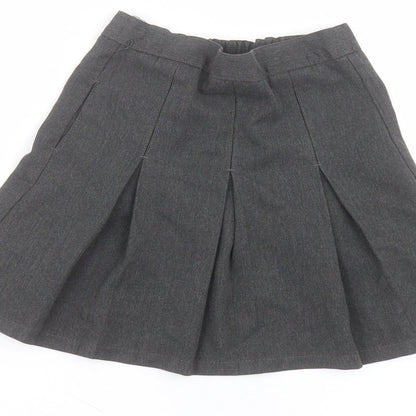 Primark Girls Black  Polyester A-Line Skirt Size 3-4 Years  Regular