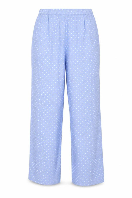 Womens UK Size 12 Marks and Spencer Regular Fit  Blue Trousers