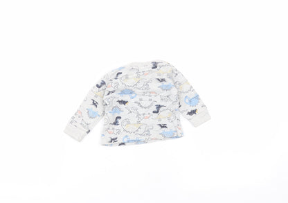 Primark Baby Grey  Cotton Pullover Jumper Size 0-3 Months