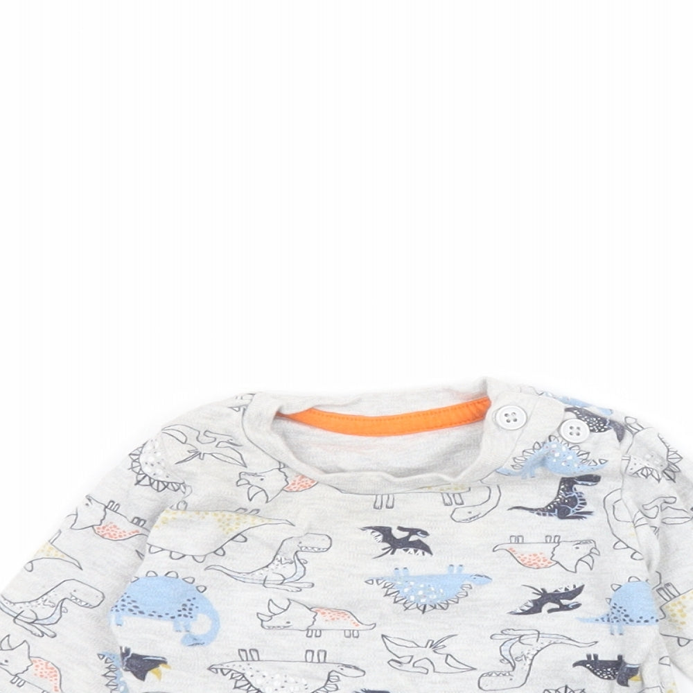 Primark Baby Grey  Cotton Pullover Jumper Size 0-3 Months