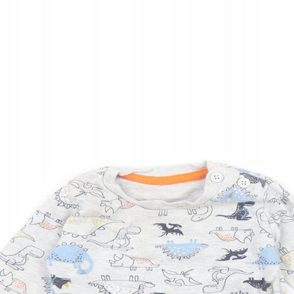 Primark Baby Grey  Cotton Pullover Jumper Size 0-3 Months