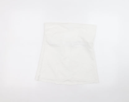 Womens UK Size 14 Matalan White Basic Blouse