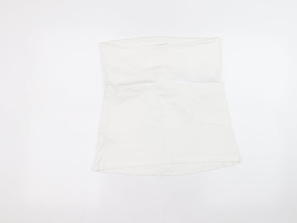 Womens UK Size 14 Matalan White Basic Blouse